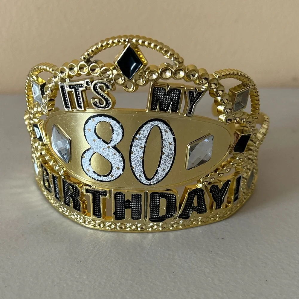 80th Birthday Tiara